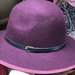Purple hat